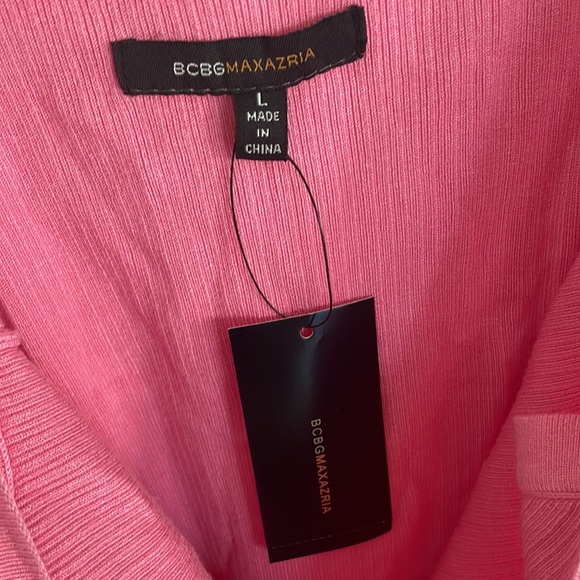 New BCBG Maxazria L Pink BC-18991 Retail $95 - Picture 4 of 9